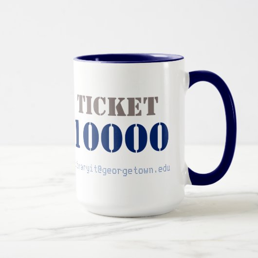 LIT 10K Karte Tasse (Rechts)