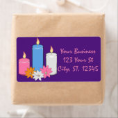 Lit Candle Blume Thunder_Cove (Insitu)