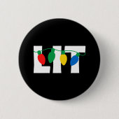 Lit Christmas Button (Vorderseite)