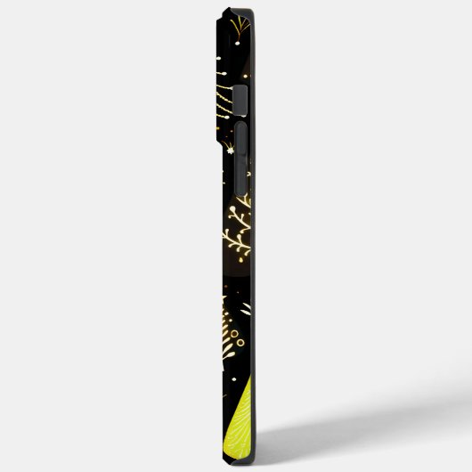 Lit Christmas Tree Pattern Case-Mate iPhone Hülle (Rückseite / Links)