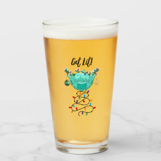 Lit Coo Pint Glass Glas