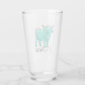 Lit Coo Pint Glass Glas (Rückseite)