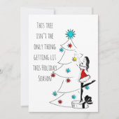 Lit Feiertagskarte (Vorderseite)