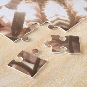 Lit Frohe Weihnachtsbaum Lights Kaleidoskop Kunst Puzzle