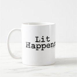 Lit Happens! Kaffeetasse