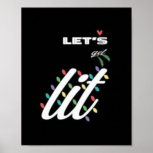 Lit Holiday Family Liebe Poster (Vorne)