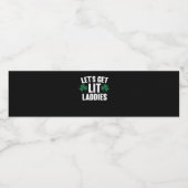 Lit Ladys Essential Wasserflaschenetikett (Einzelnes Label)