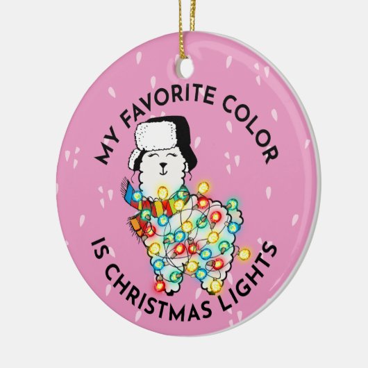 Lit Llama Ornament - Keramik Weihnachtsdekor! (Links)