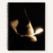 Lit Match Fire Notizblock (Vorderseite)