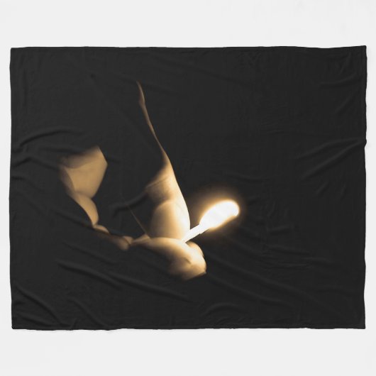 Lit Match Fleecedecke (Vorderseite (Horizontal))