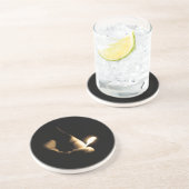 Lit Match Getränkeuntersetzer (Seite)