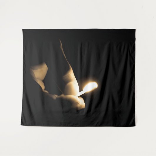 Lit Match Wandteppich (Vorderseite (Horizontal))