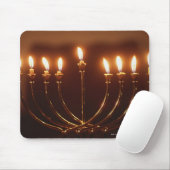 Lit menorah, Israel Mousepad (Mit Mouse)