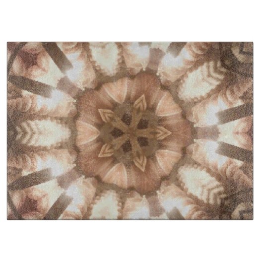 Lit Merry Christmas Tree Lights Glass Cutting Boar Schneidebrett (Vorderseite)