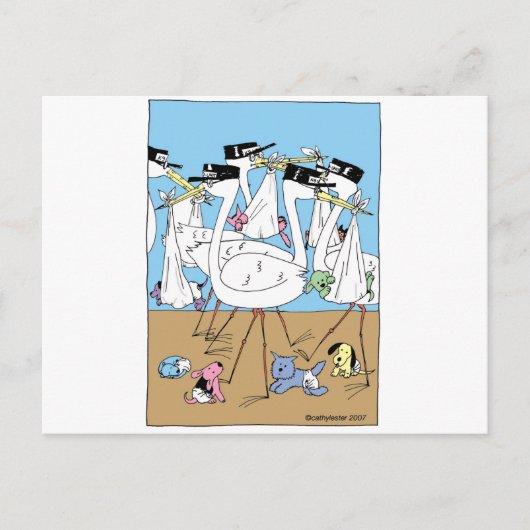 Litanankündigung Ankündigungspostkarte (Vorderseite)