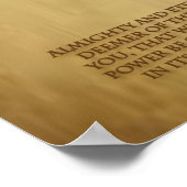 LITANIE DER SCHÖNSTEN BLUT VON JESUS POSTER (Ecke)