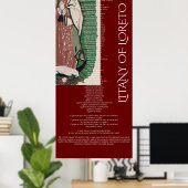 LITANY LORETO POSTER (Heimbüro)