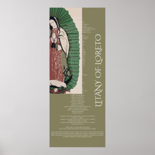 LITANY LORETO POSTER (Vorne)