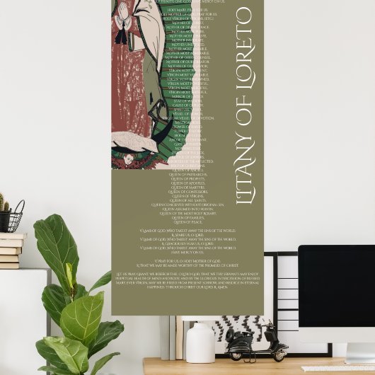 LITANY LORETO POSTER (Heimbüro)