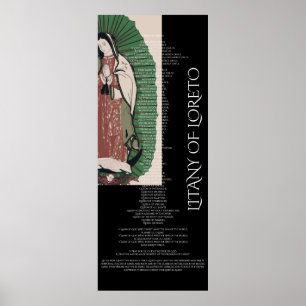 LITANY LORETO POSTER