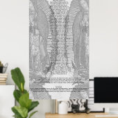 Litany von Mary (30 x 60 extra groß) Poster (Heimbüro)