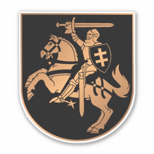 Litauen Aufkleber (Vorderseite)