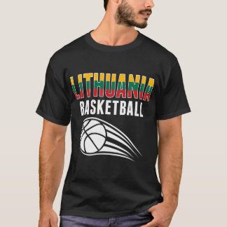 Litauen Basketball Lovers Jersey - Litauen Sp T-Shirt