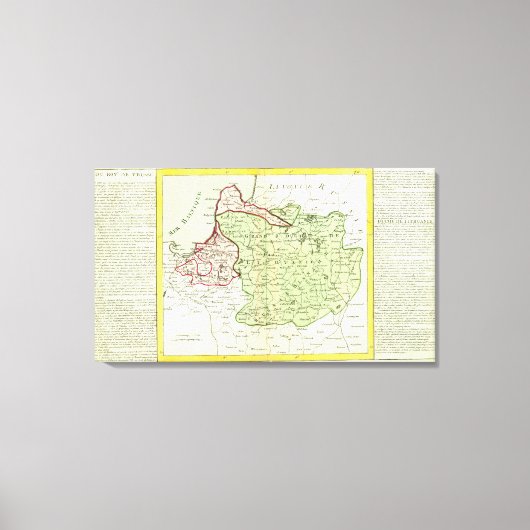 Litauen, Belarus Leinwanddruck (Vorderseite)