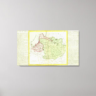 Litauen, Belarus Leinwanddruck