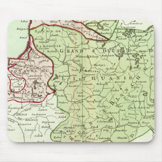 Litauen, Belarus Mousepad (Vorne)