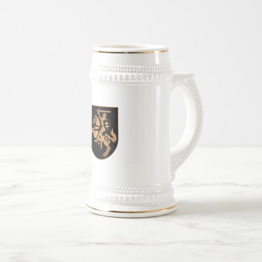 Litauen Bierglas (VorderseiteRechts)