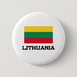 Litauen-Flagge Button