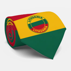 Litauen-Flagge-Halstuch, stilvolle litauische Flag Krawatte