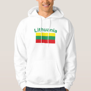 Litauen-Flagge Hoodie