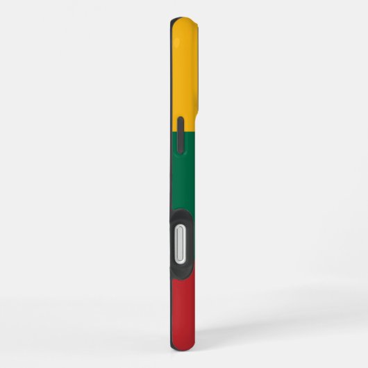 Litauen-Flagge iPhone Hülle (Rechte Seite)