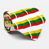 Litauen-Flagge Krawatte (Gerollt)