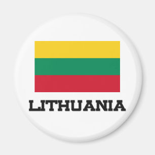 Litauen-Flagge Magnet