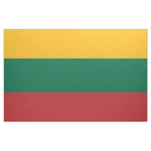 Litauen-Flagge Stoff
