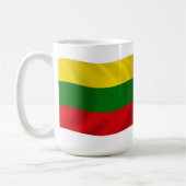 Litauen Flagge Tasse (Links)