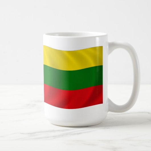 Litauen Flagge Tasse (Rechts)