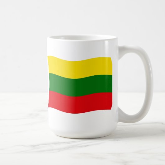 Litauen Flagge Tasse (Rechts)