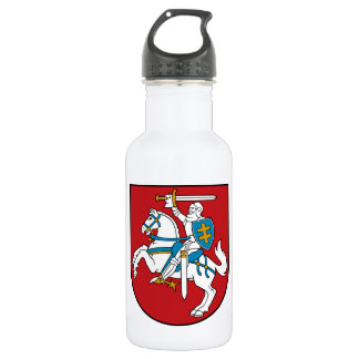 Litauen-Flagge Trinkflasche