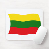 Litauen Flaggenmousepad Mousepad (Mit Mouse)