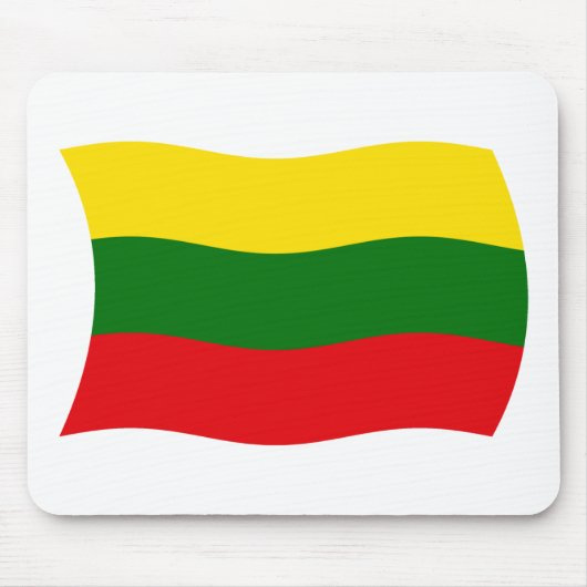 Litauen Flaggenmousepad Mousepad (Vorne)