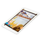 Litauen - Für ein Abenteuerposter Magnet (Linke Seite)