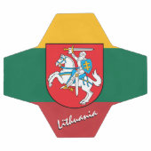 Litauen - Fußball und Litauische Flagge / Sport (Flach)