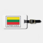 Litauen Gepäckanhänger (Vorderseite horizontal)