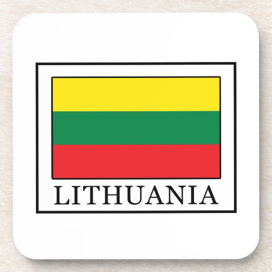 Litauen Getränkeuntersetzer (Vorderseite)