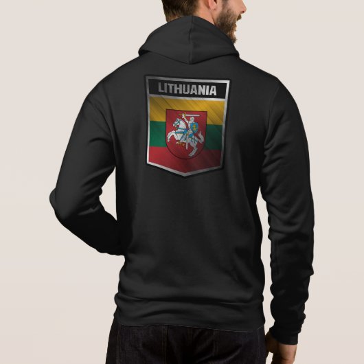 Litauen Hoodie (Rückseite)