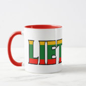 Litauen-Kaffeetasse Tasse (Links)